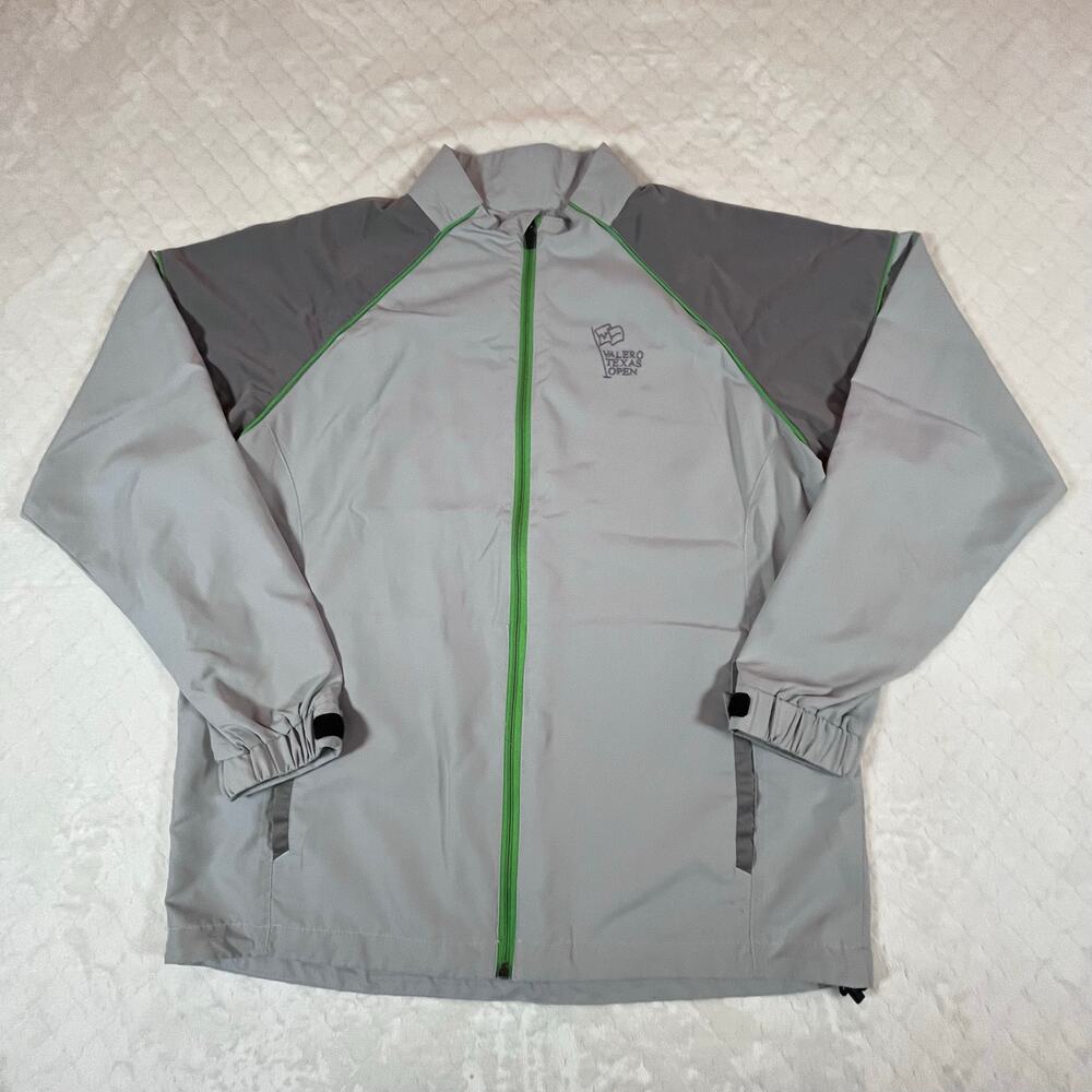 Sun Mountain Golf Wind Wear Headwind Texas Open Gray Men’s Sz Md